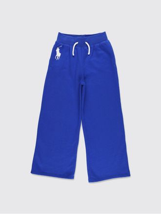 Polo Ralph Lauren Pantaloni jogging da bambino in misto cotone con coulisse