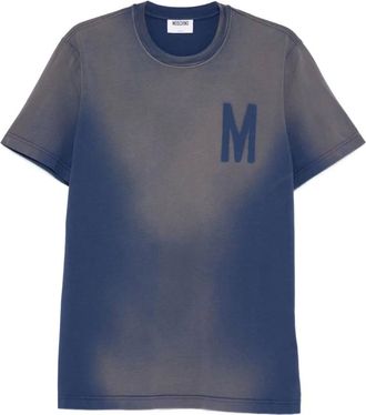 Moschino Heren, Tops, Blauw, Maat: XS