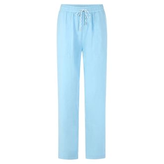 Marc Cain Dames, Broeken, Blauw, Maat: XS Katoen