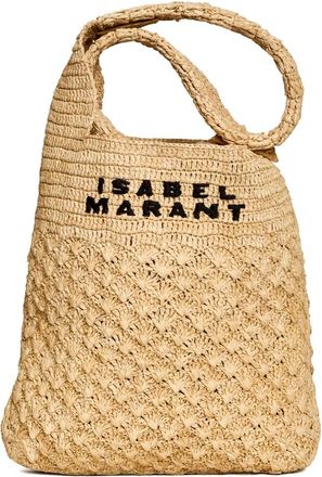 Isabel Marant Isabel Marant, Shoulder Bags, female, Beige, Size: ONE SIZE Praia Small Bag