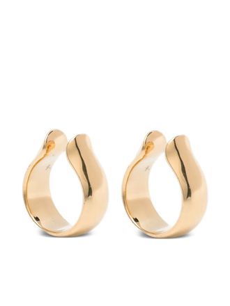 Tom Wood Oyster oorcuff - Goud