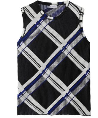 Burberry T-Shirts And Polos Black Ip Chk