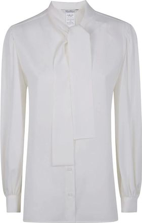 Max Mara Mujer, Blusas y Camisas, Blanco, Talla: S