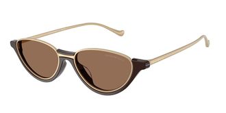 Emporio Armani EA4288U 645873 Womens Sunglasses Brown Size 54