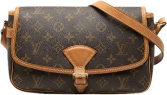 Louis Vuitton Pre-owned Cross Body Bags, female, Brown, Size: ONE SIZE Pre-owned The Sologne