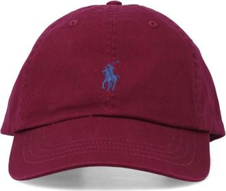 Ralph Lauren Red Logo Baseball Hat