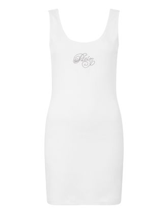 Philipp Plein Mini Tank Dress Signature
