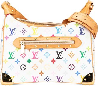 Louis Vuitton Pre-owned Womens Boulogne Monogram Shoulder Bag - White Textile - One Size