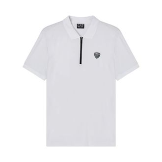 Emporio Armani Polo Shirt - Heren - Polos - Wit - L - Tops