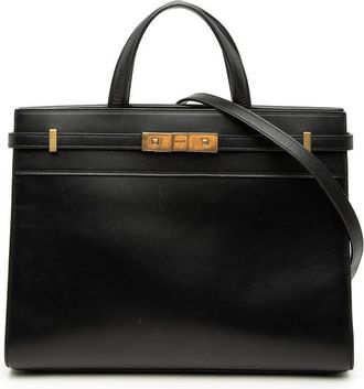 Saint Laurent Pre-owned Saint Laurent Medium Smooth Calfskin Manhattan Shopper Tote Ladies PLKQQVUSSQQQ6BKD