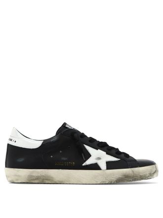 Golden Goose Super-Star Sneakers & Slip-On Black