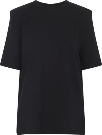 Frankie Shop Mujer, Camisetas, Negro, Talla: S