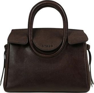 Staud Staud, Tassen, Dames, Bruin, ONE Size, Leer, Maude Schoudertas