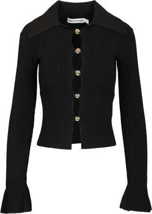 Self Portrait Donna, Maglie, Nero, XS, new