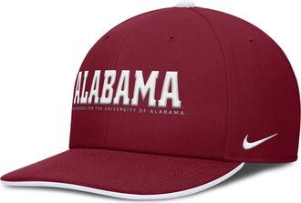 Nike Alabama On-Field Club Nike Mens Dri-FIT College Adjustable Hat in Red | NC1269WABN-BDK