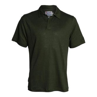 MC2 Saint Barth Polo Shirts, male, Green, Size: L Fraser Polo