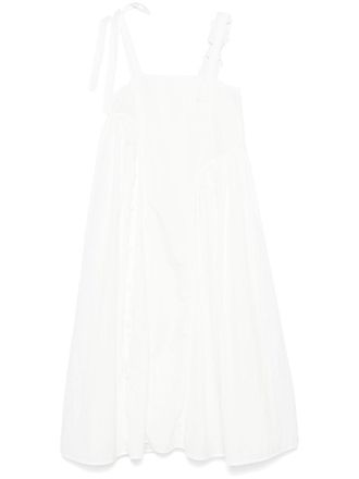 Cecilie Bahnsen Oaklyn maxi-jurk - Wit