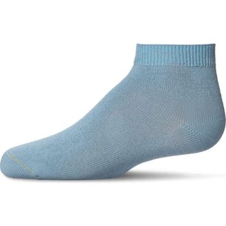 MeMoi Basic Silky-Soft Gauge Ankle Sock in River Blue at Nordstrom, Size 6-12M