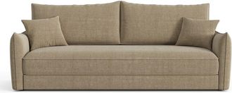 Sia Home Sof&aacute; cama 3 plazas tejido tramado topo 213 cm