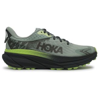 Hoka One One Hoka Challenger ATR 7 GTX Textile Synthetic Mens Low Top Trainers - Aloe Vera Lettuce - Size:UK 10.5