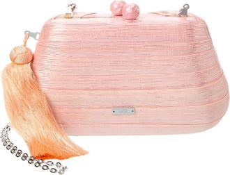 Raf&eacute; New York Rosie Straw Clutch