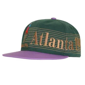 Outerstuff Mens Outerstuff Green/Light Purple Atlanta 1996 Summer Olympics Snapback Hat at Nordstrom