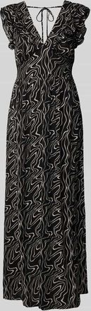 Vero Moda Leicht ausgestelltes Maxikleid aus reiner Viskose Modell EASY JOY in Black, Gr&ouml;&szlig;e XL