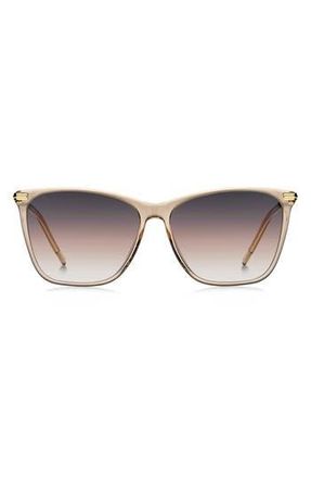 BOSS 58mm Square Sunglasses in 084A-Pr at Nordstrom Rack