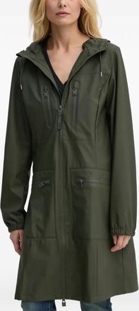 Rains Parka Cargo Curve con cappuccio - Verde