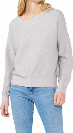 Lovestitch Vaira Sweater In Heather Grey