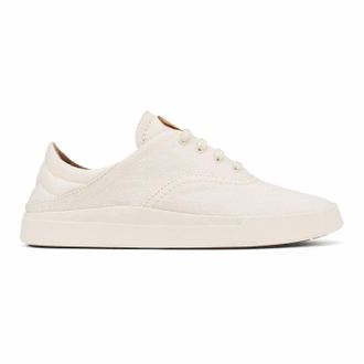 Olukai Womens Kohu Casual Sneakers In Off White
