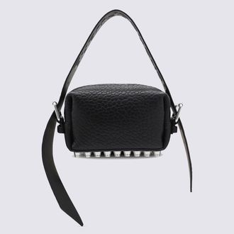 Alexander Wang Black Leather Ricco Small Shoulder Bag