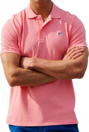 Southern Tide Skipjack Polo Shirt In Pale Rosette Pink
