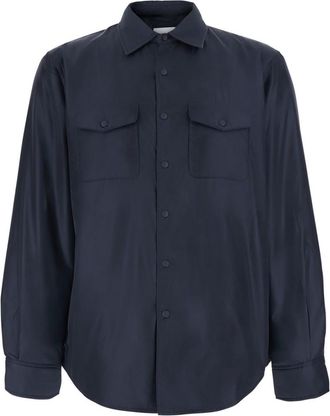 Aspesi Blue Regular Shirt Jacket