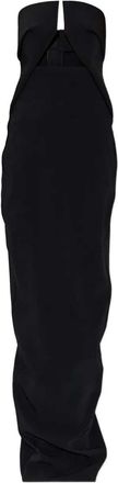 Rick Owens strapless maxi-jurk met uitsnijding