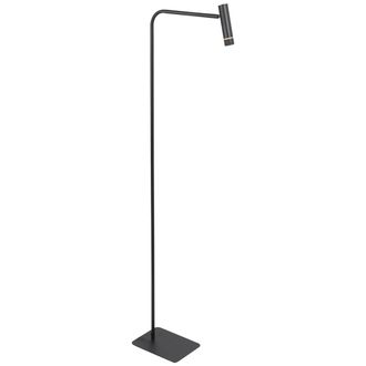 Steinhauer Steinhauer - L&aacute;mpara De Pie - Volari - Negro - Metal - L&aacute;mpara De