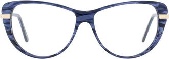 Andy Wolf Blue Metal & Plastic Glasses Womens (Frames)