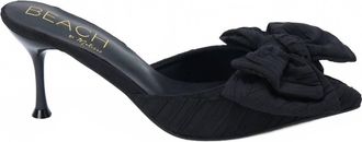 Matisse Footwear Womens Goldie Heeled Mule In Black