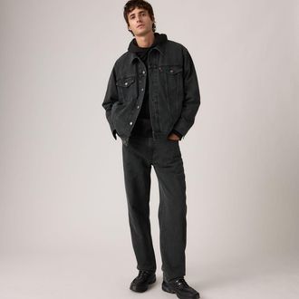 Levi's 568 Loose Straight Jeans - Mens - 28X30 - Black