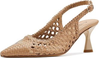 La Canadienne Pump Womens Shoes Taupe : 7.5 B - Medium, Leather