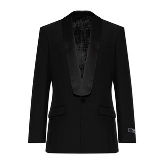Balmain Hombre, Chaquetas, Negro, Talla: 2XL