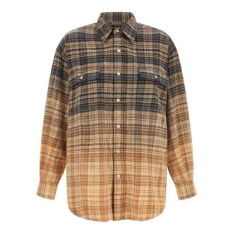 R13 Dames, Blouses & Shirts, Veelkleurig, Maat: 2XS Katoen