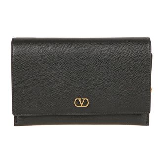 Valentino Garavani Dames, Accessoires, Zwart, Maat: ONE Size Leer