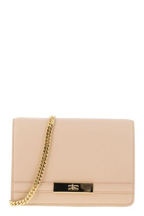Elisabetta Franchi Shoulder Strap With Groumette Chain