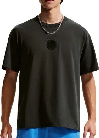Nike Golden State Warriors Courtside Premium Essential NBA T-Shirt Dark Smoke Grey HQ9118-070