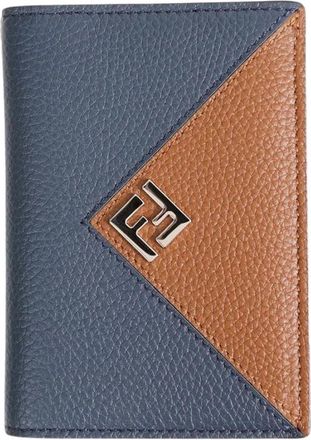 Fendi Accessoires - Heren - Portefeuilles - Blauw - ONE Size - Accessoires