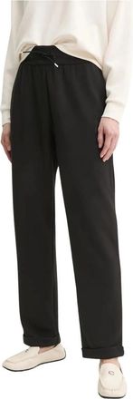 A|X Armani Exchange Wijde Broek - Dames - Straight fit broeken - Zwart - XS - Broeken