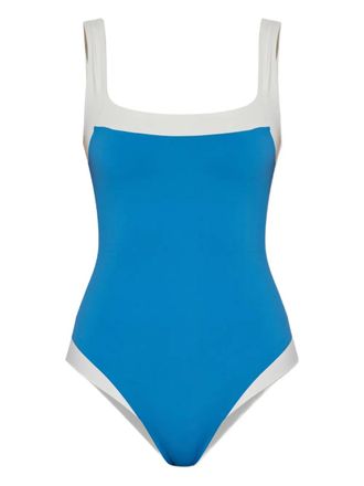 Marysia Swim square-neck swimsuit - Blue