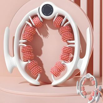 OEM Masajeador Anticelul&iacute;tico Para Dolores Musculares Y Molestias, Rodillo De Espuma Manual Con Rodillo Extra&iacute;ble Para Cintura, Piernas, Cuero Cabelludo, 