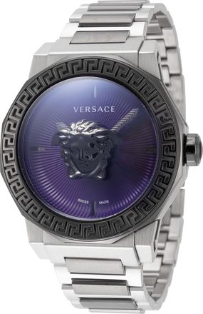 Versace Womens Medusa Deco 38mm Two Tone Quartz Watch